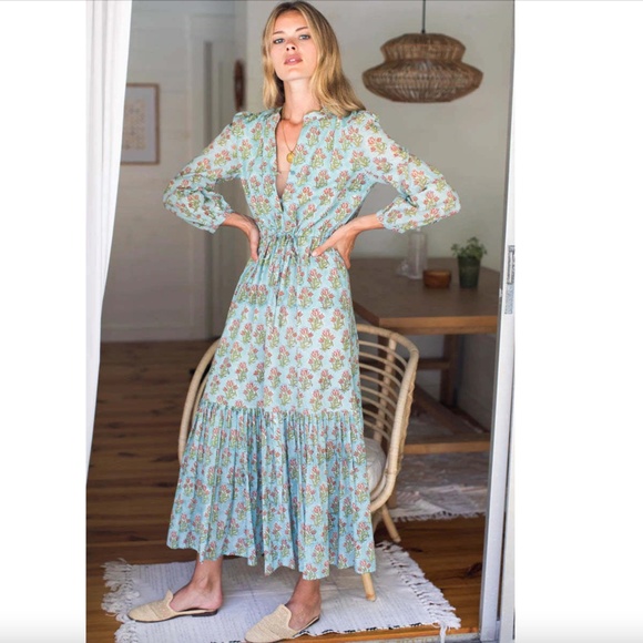 Emerson Fry Dresses & Skirts - Emerson Fry India Collection Frances Dress in Tuesday Flowers, Size Medium, NWT